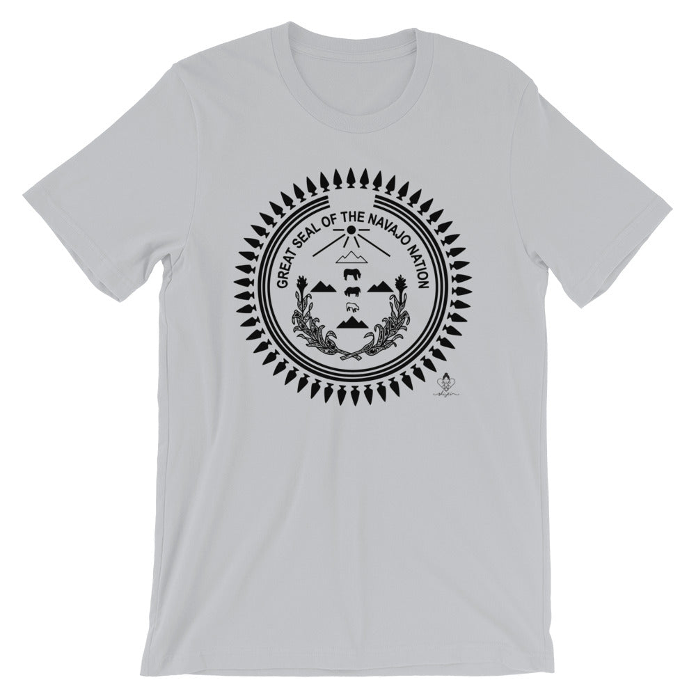 Black Print Navajo Nation Seal Tee