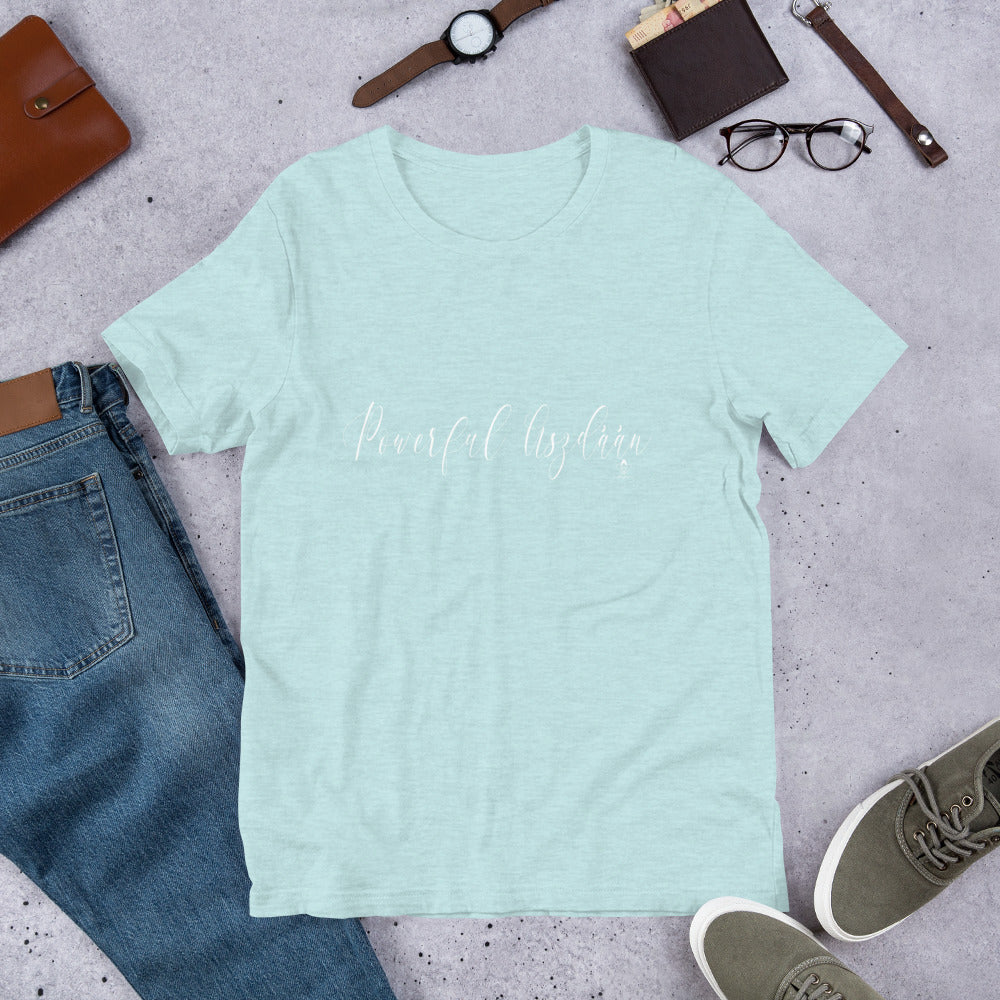 Handwritten Powerful Asdzáán Tee