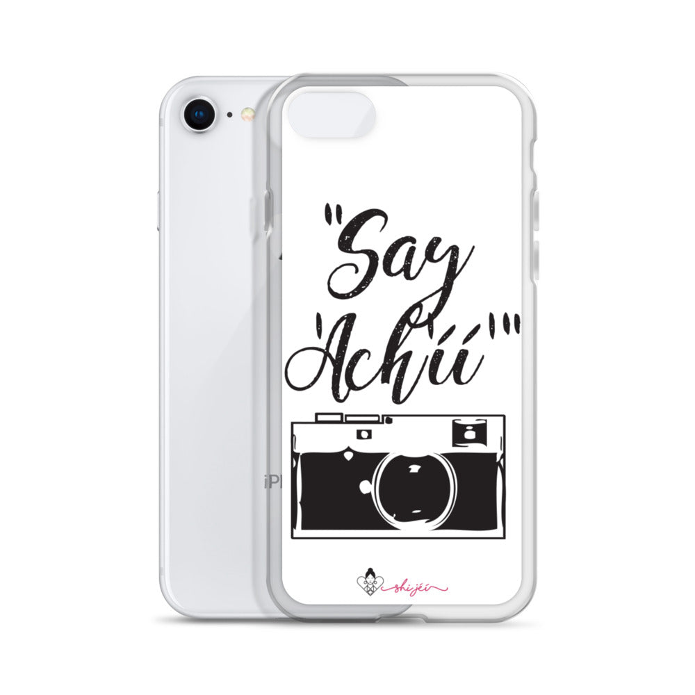 Say Achii iPhone Case