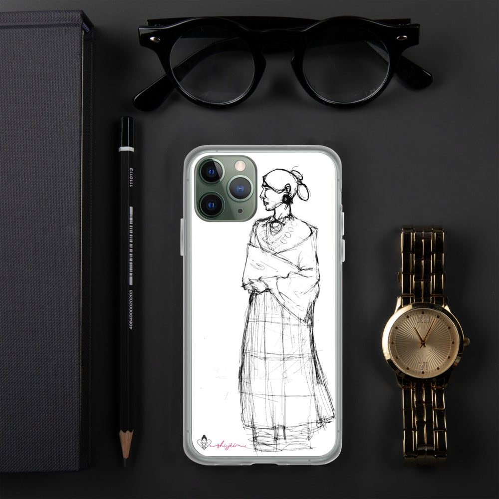 Navajo Woman iPhone Case