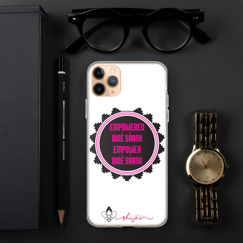 Empowered Diné Sáanii iPhone Case