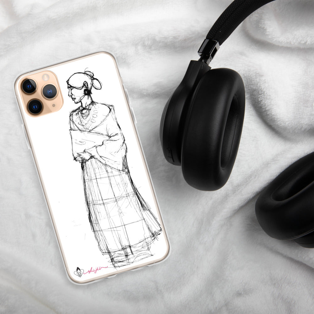 Navajo Woman iPhone Case