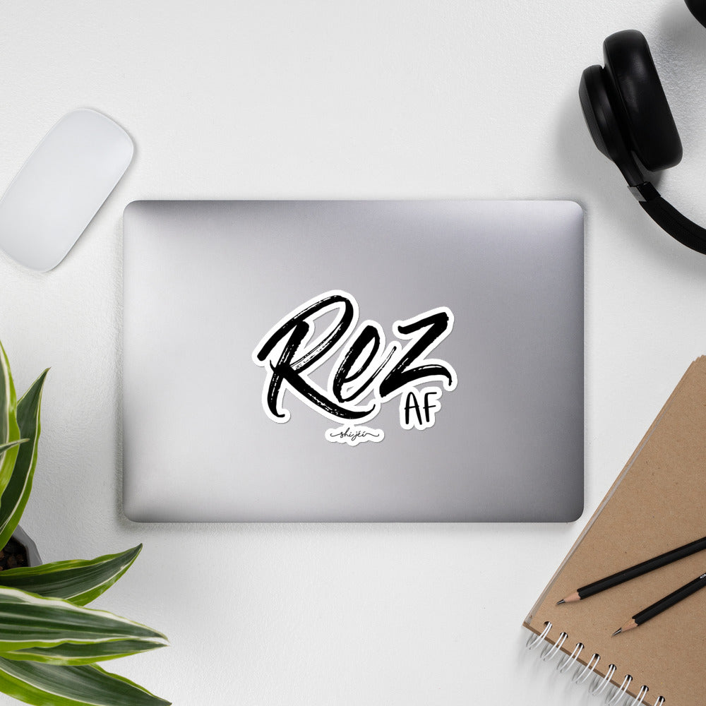 Rez AF Stickers