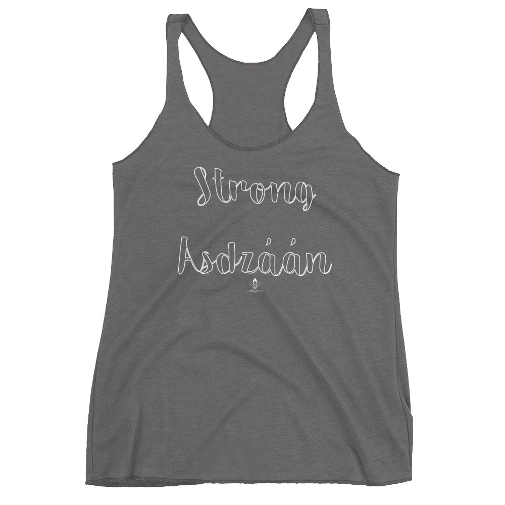 Strong Asdzáán Racerback Tank