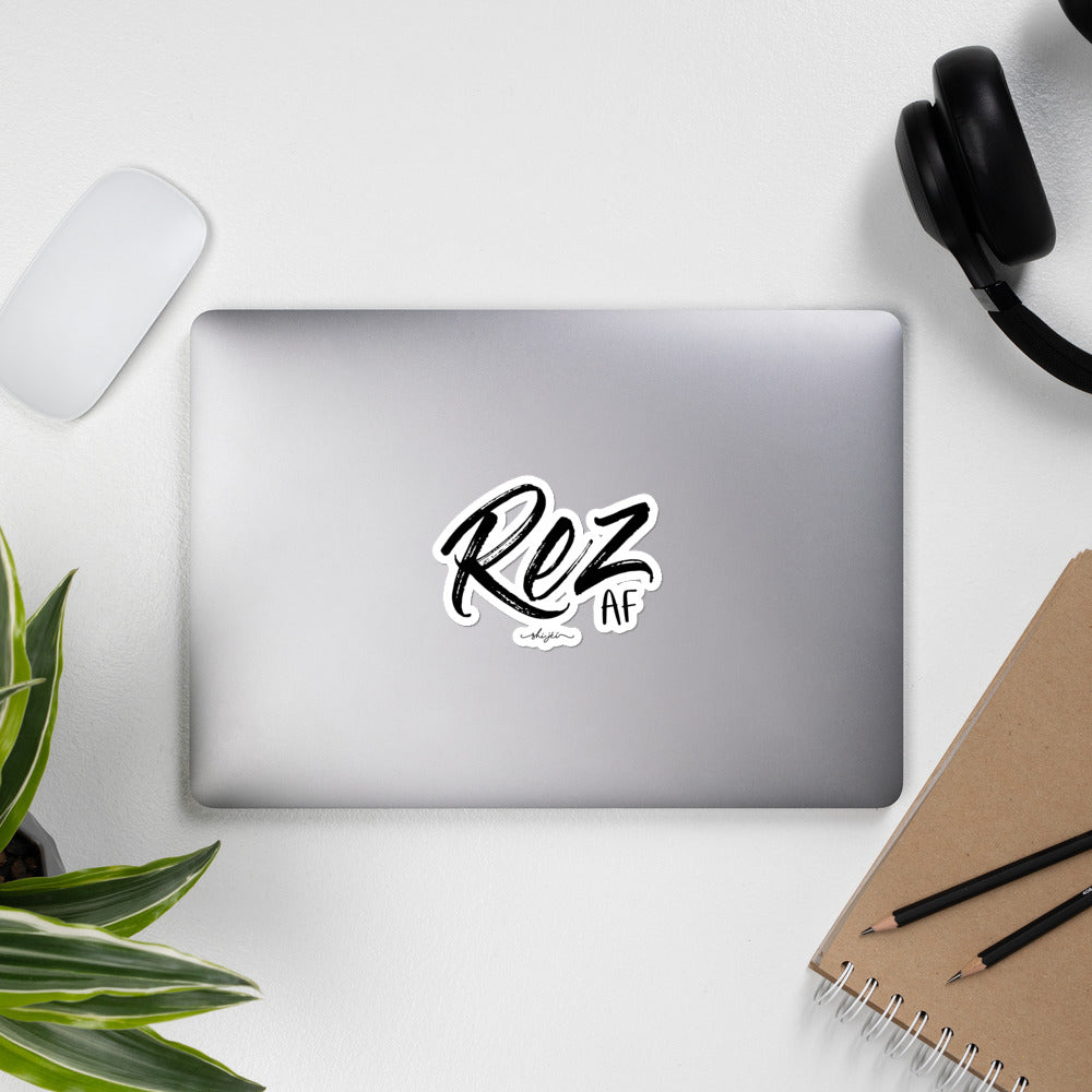 Rez AF Stickers