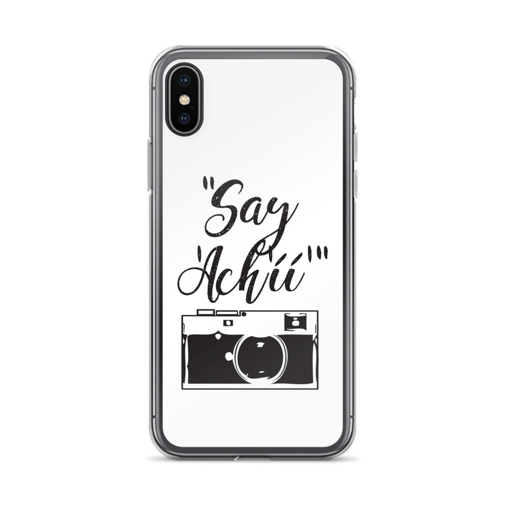 Say Achii iPhone Case