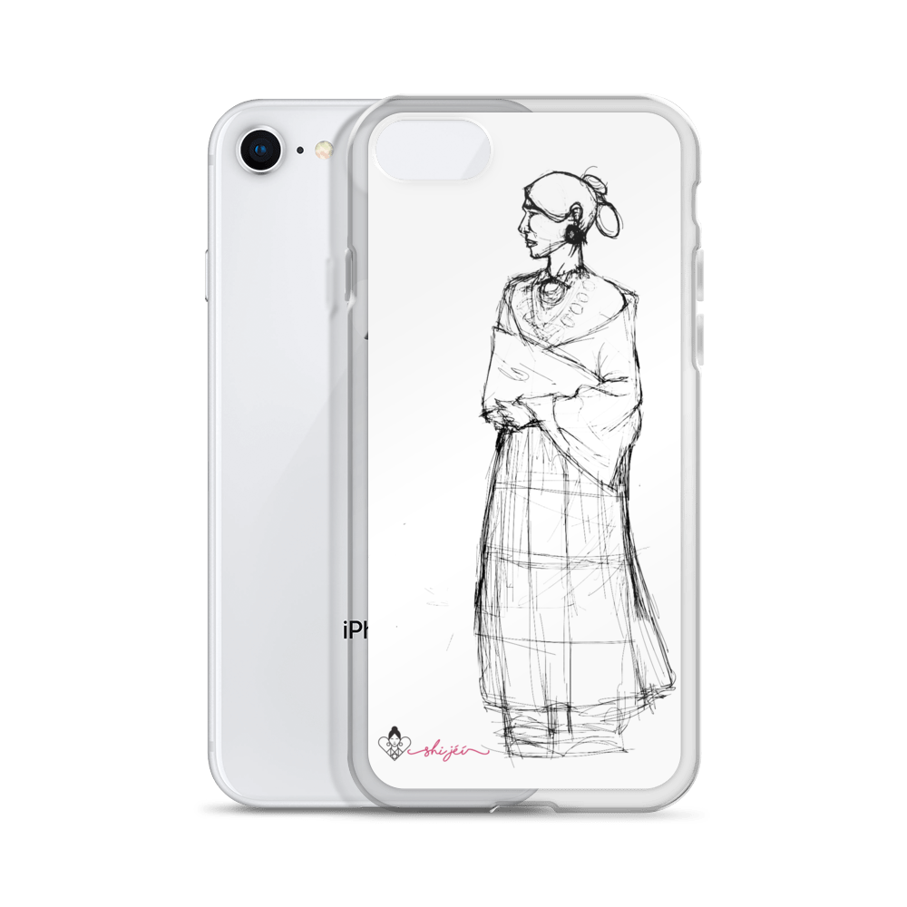 Navajo Woman iPhone Case