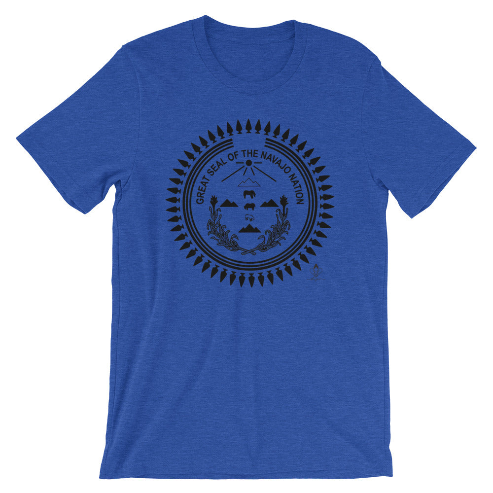 Black Print Navajo Nation Seal Tee