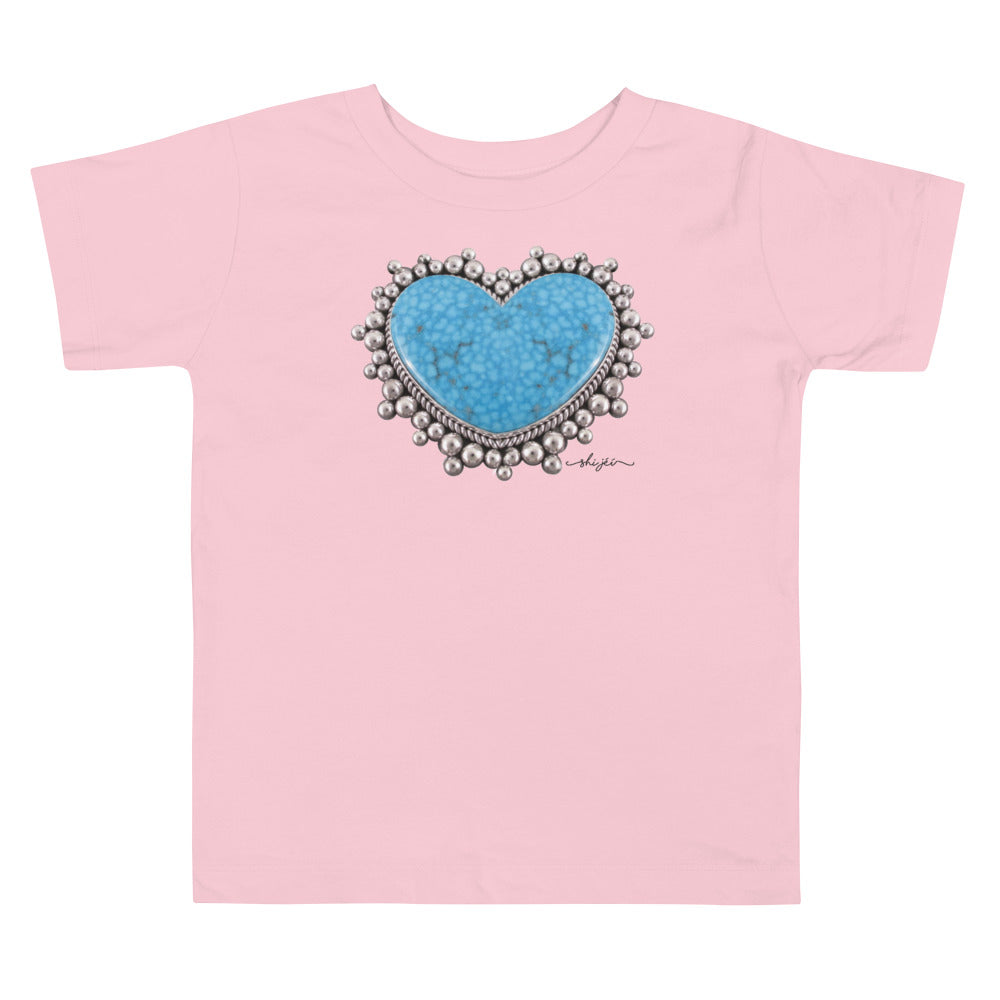 Turquoise Pendant 2T-5T Toddler Tee