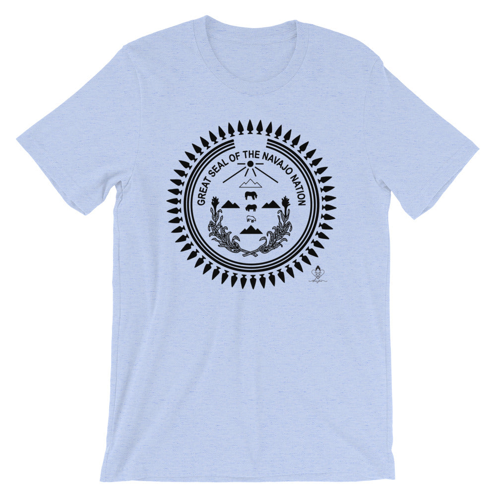 Black Print Navajo Nation Seal Tee