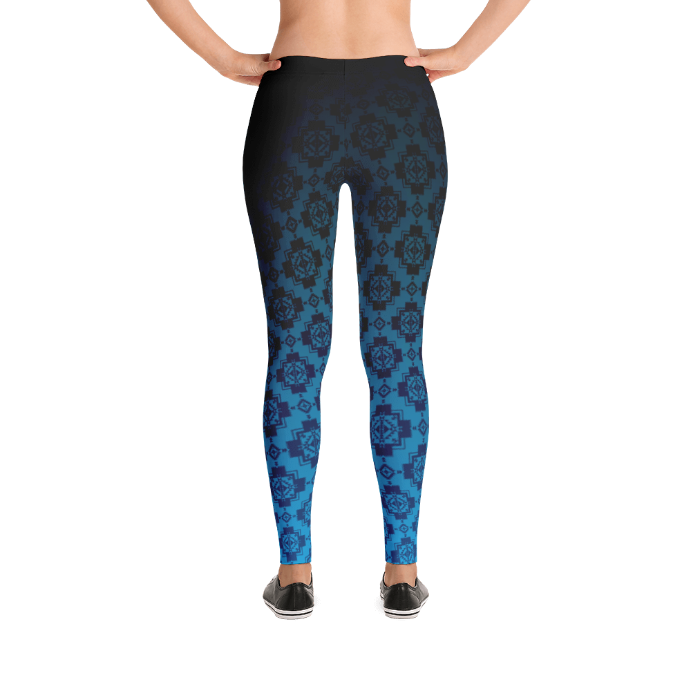 Teal Pendleton Leggings