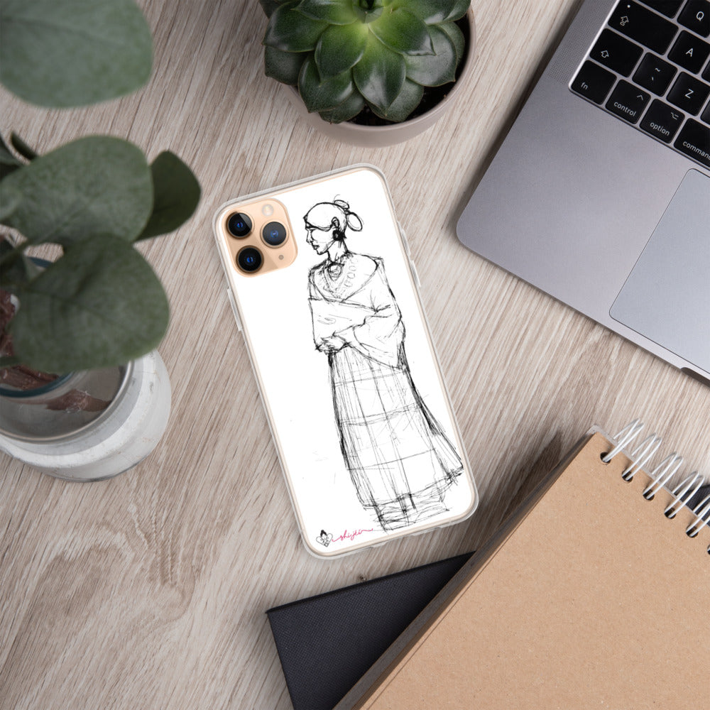 Navajo Woman iPhone Case