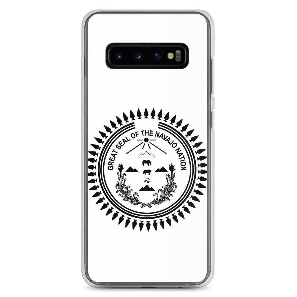 Black Navajo Nation Seal Samsung Phone Case