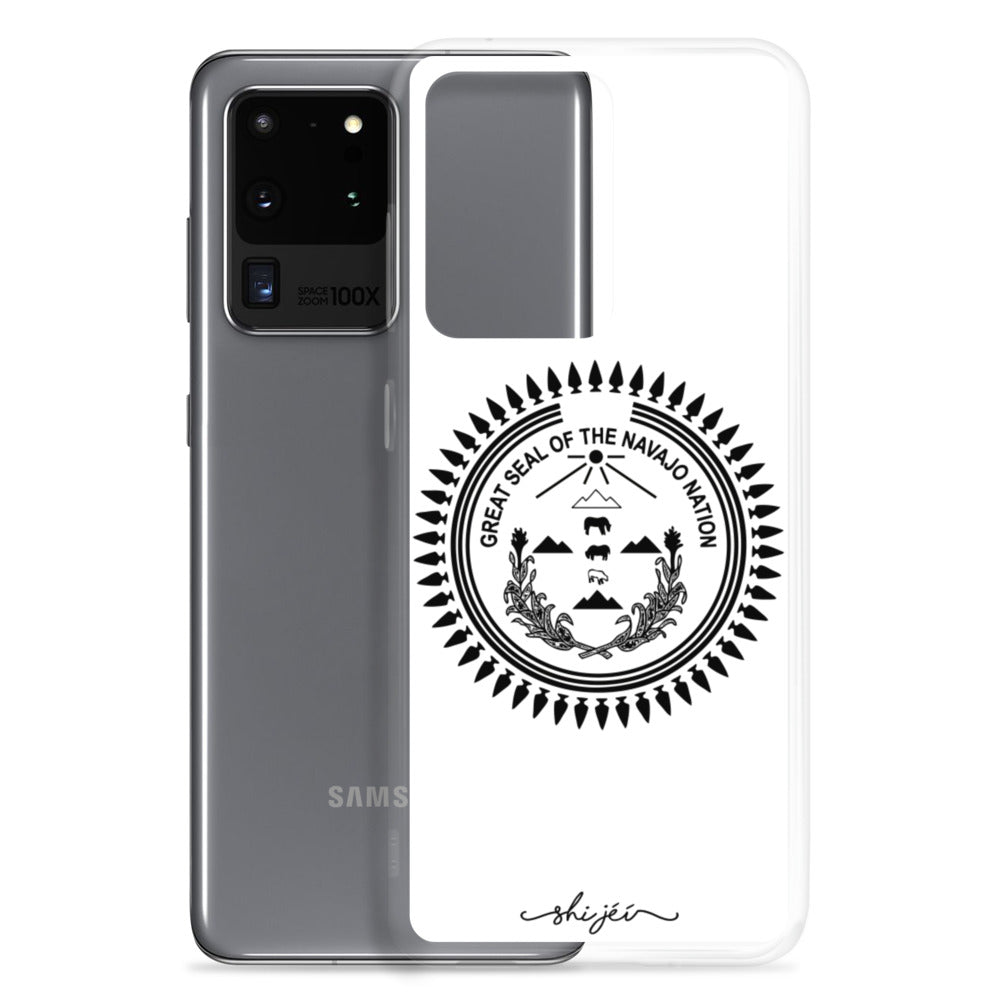Black Navajo Nation Seal Samsung Phone Case
