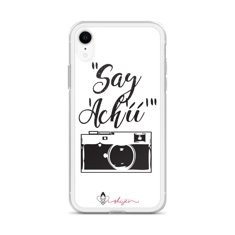 Say Achii iPhone Case