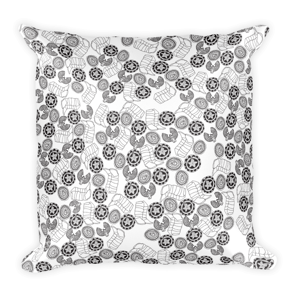 Diné Collage Square Pillow