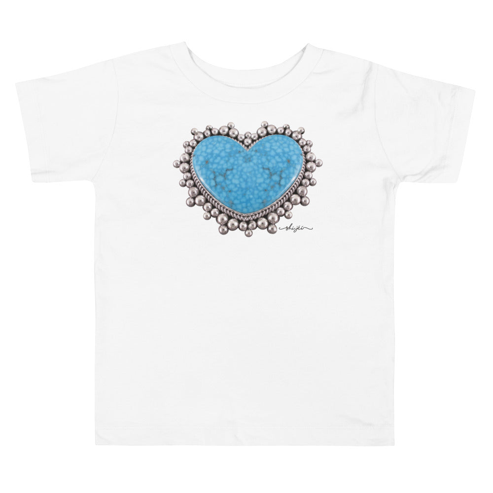 Turquoise Pendant 2T-5T Toddler Tee