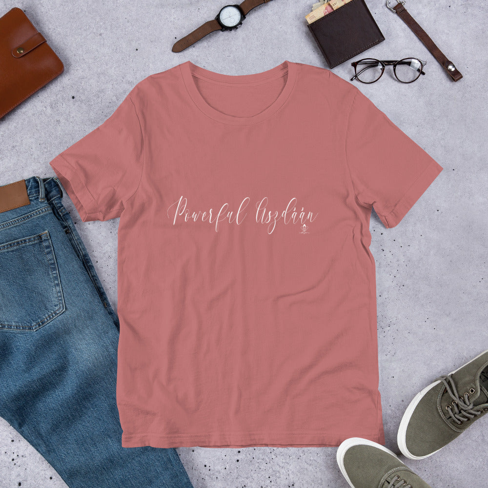 Handwritten Powerful Asdzáán Tee