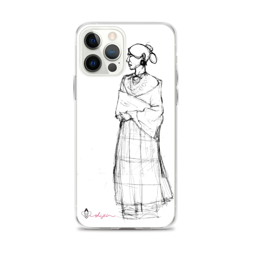 Navajo Woman iPhone Case