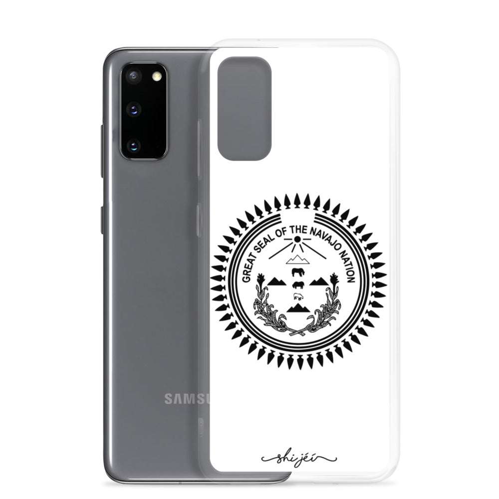 Black Navajo Nation Seal Samsung Phone Case