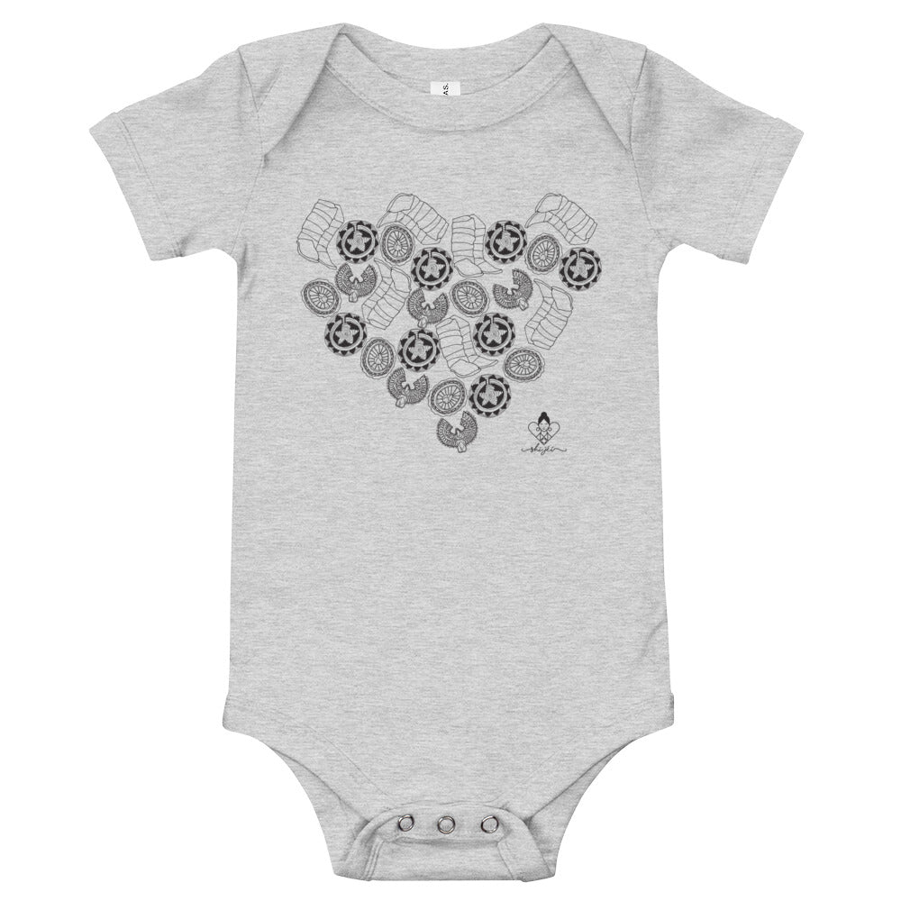Diné Heart Onesie