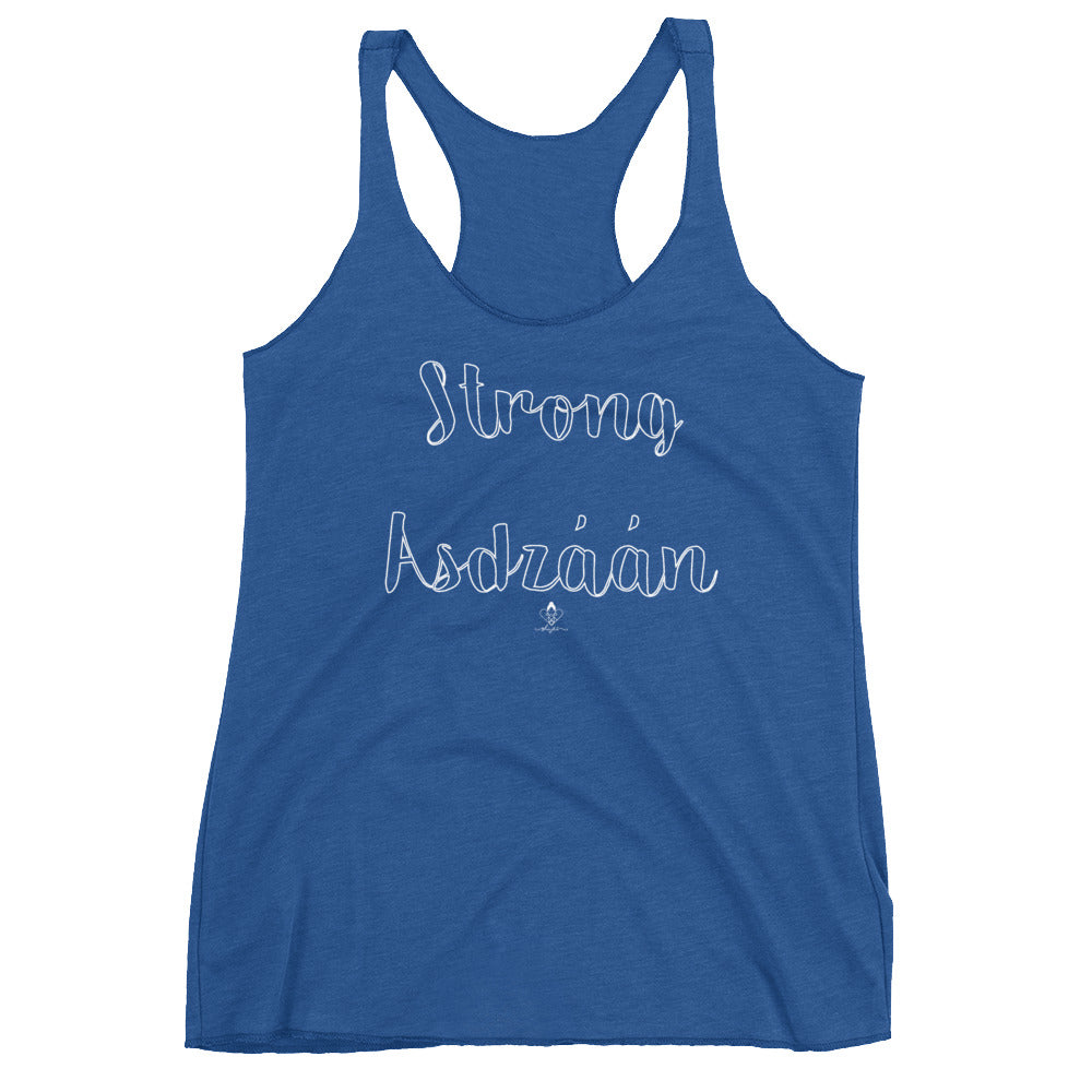 Strong Asdzáán Racerback Tank