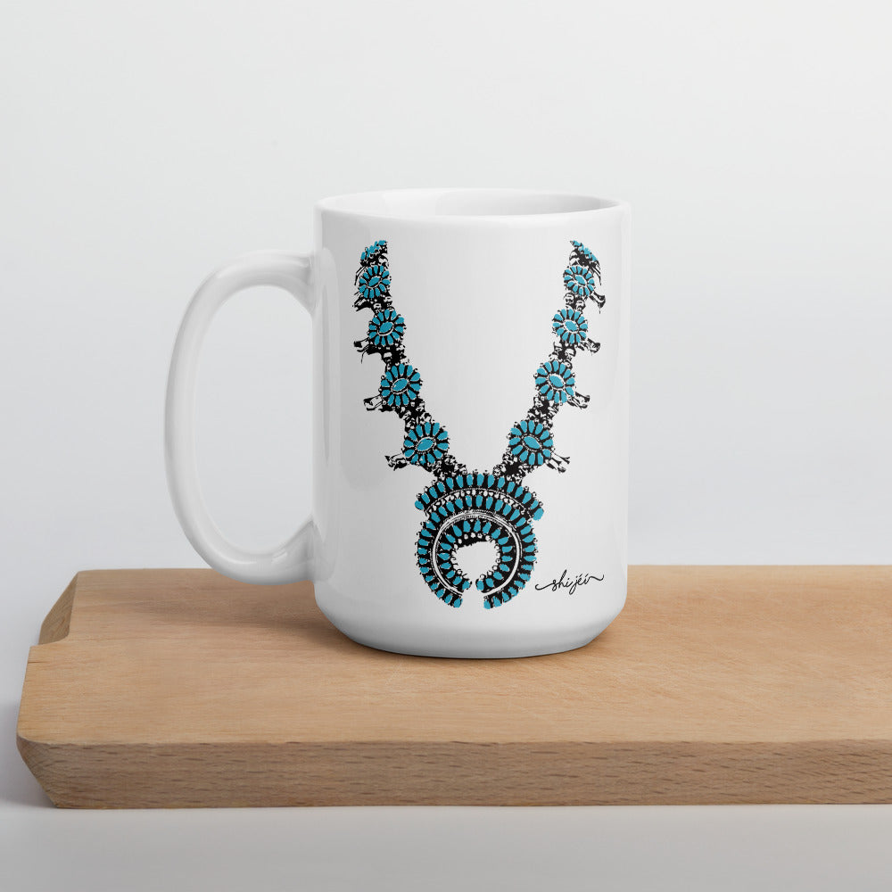 Turquoise Necklace Mug