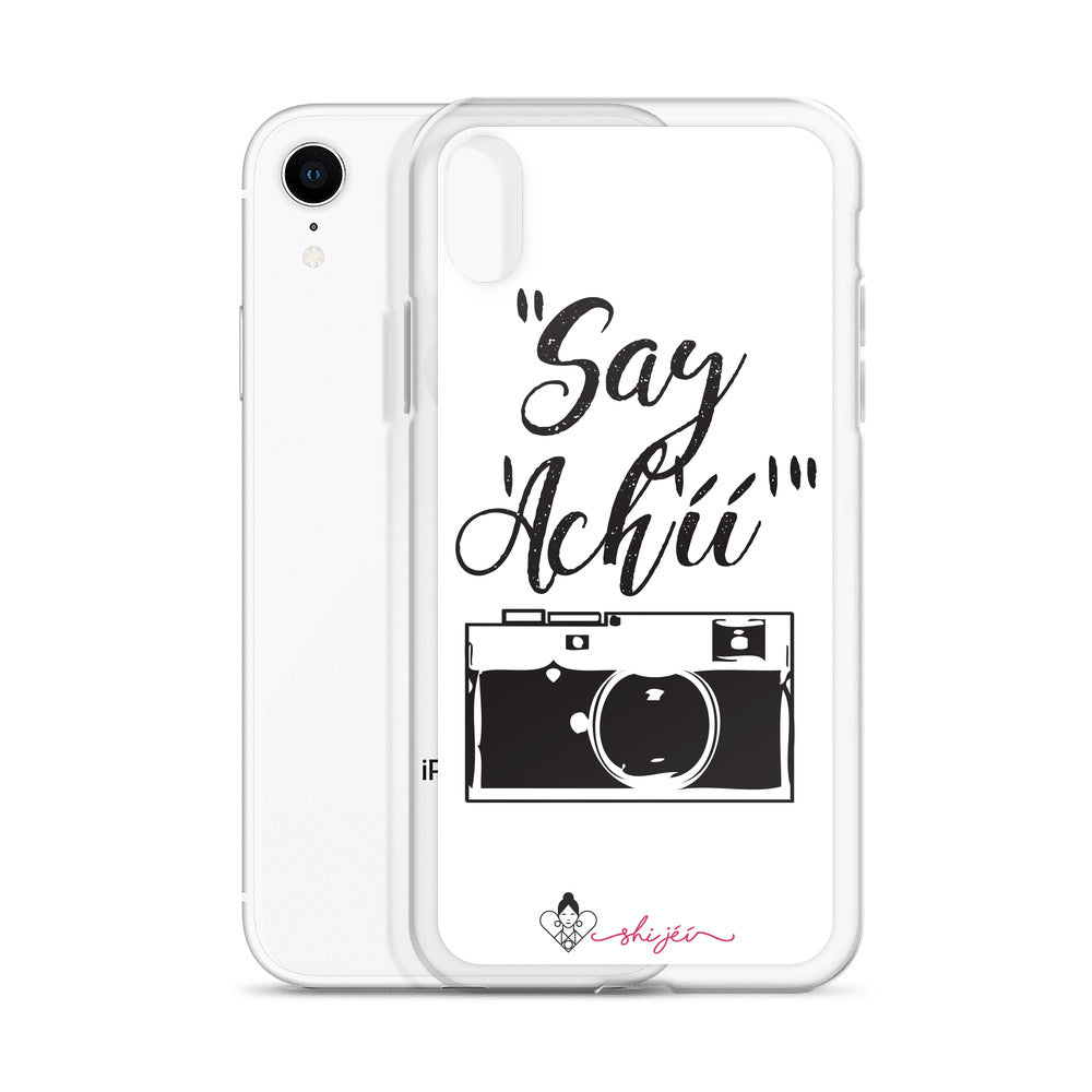 Say Achii iPhone Case