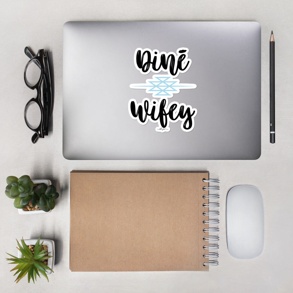 Diné Wifey Stickers