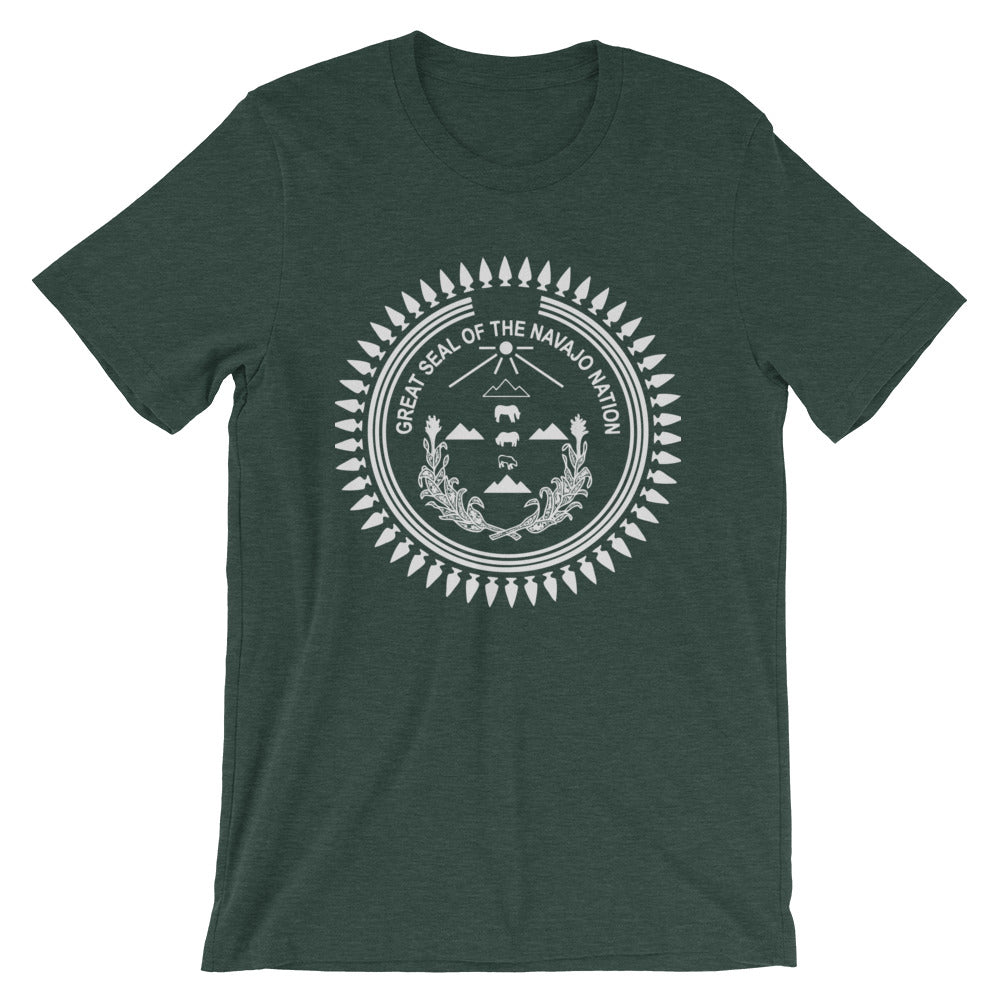 White Navajo Nation Seal Tee