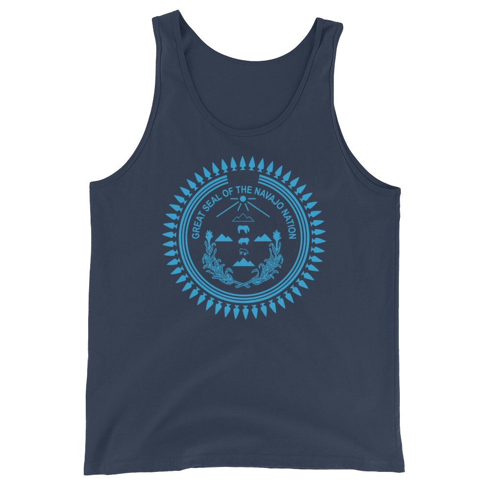 Turquoise Navajo Nation Seal Tank Top