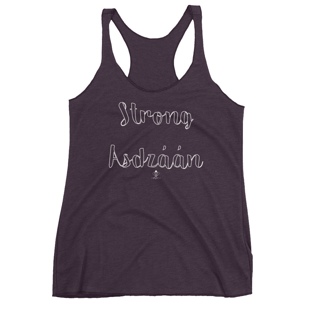 Strong Asdzáán Racerback Tank