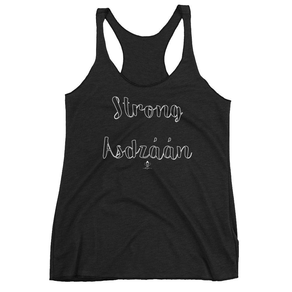 Strong Asdzáán Racerback Tank