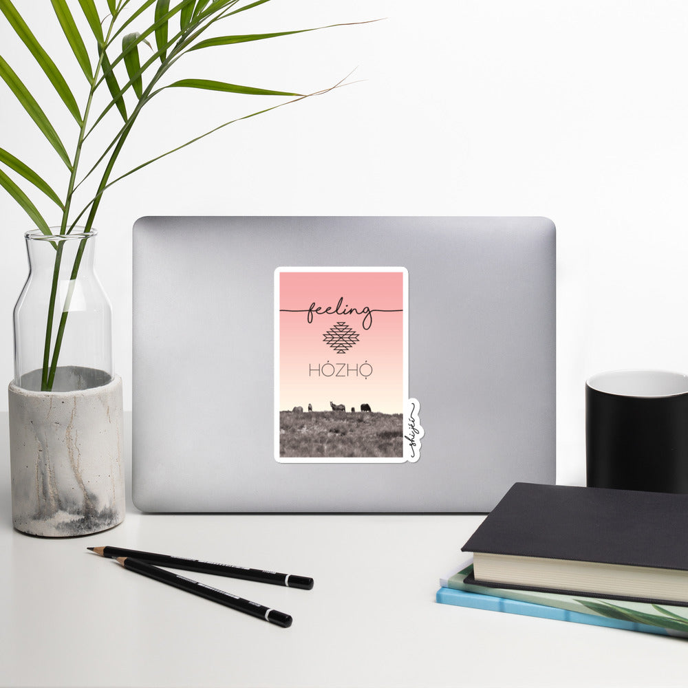 Feeling Hozho Sticker