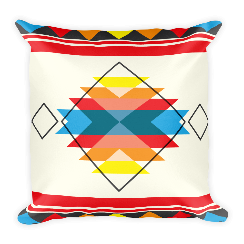 Sun Burst Square Pillow