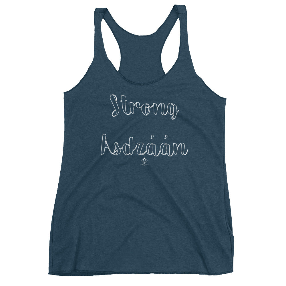 Strong Asdzáán Racerback Tank