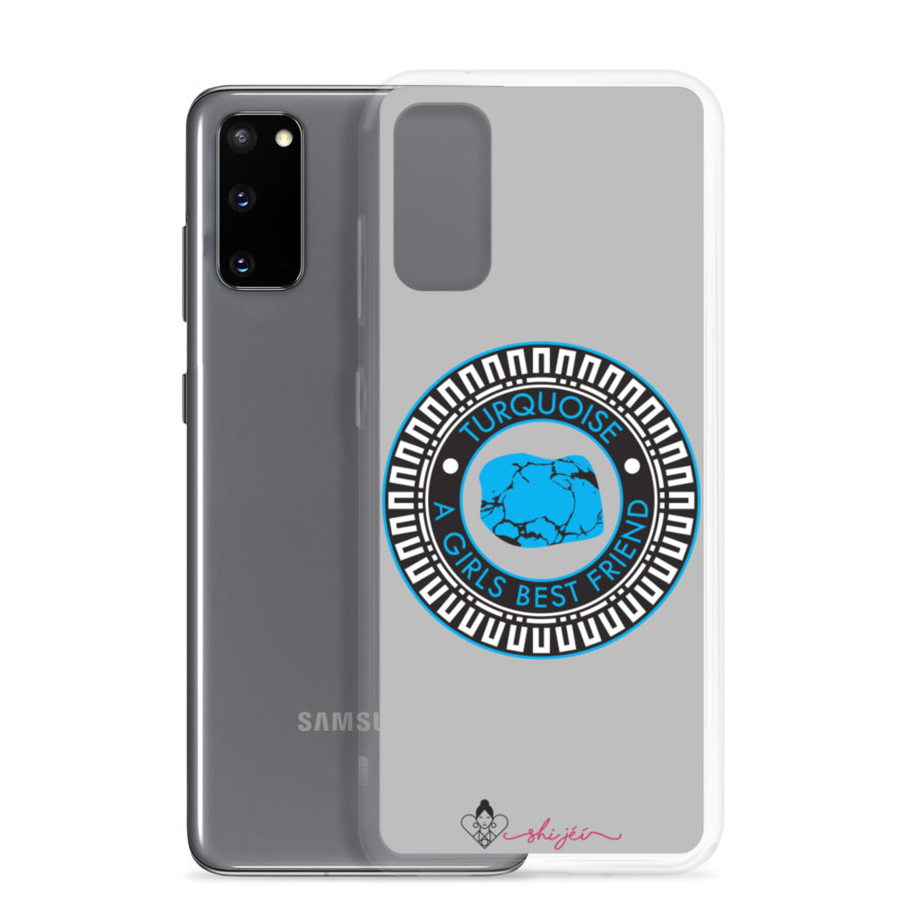 Turquoise is a Girl's Best Friend Samsung Case