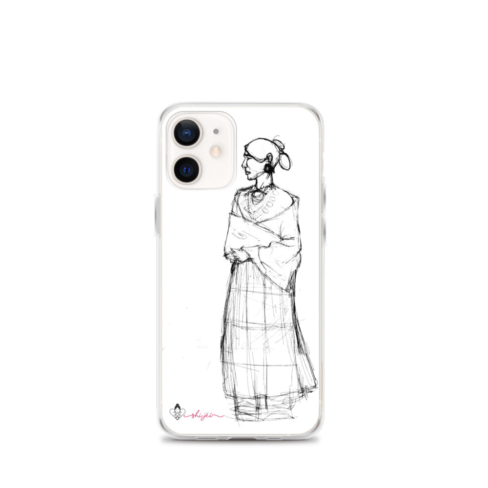 Navajo Woman iPhone Case