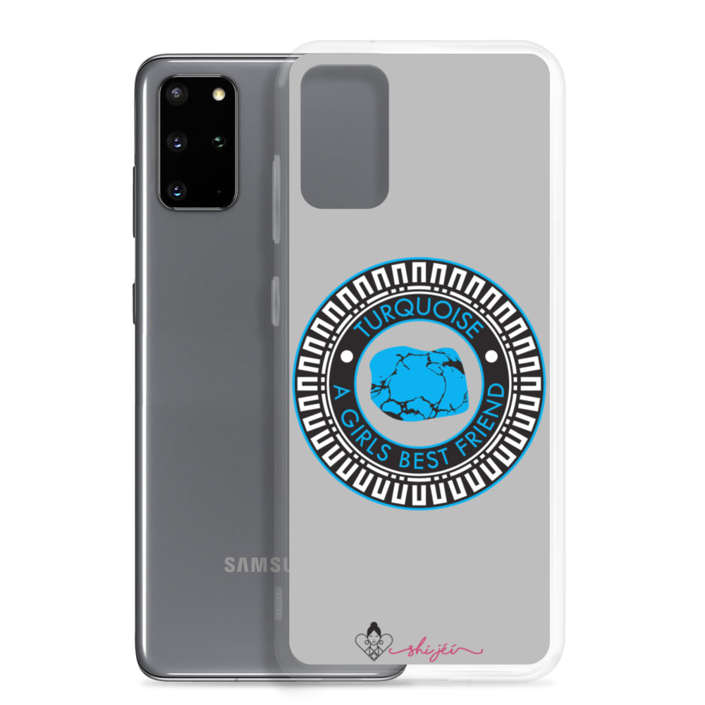 Turquoise is a Girl's Best Friend Samsung Case