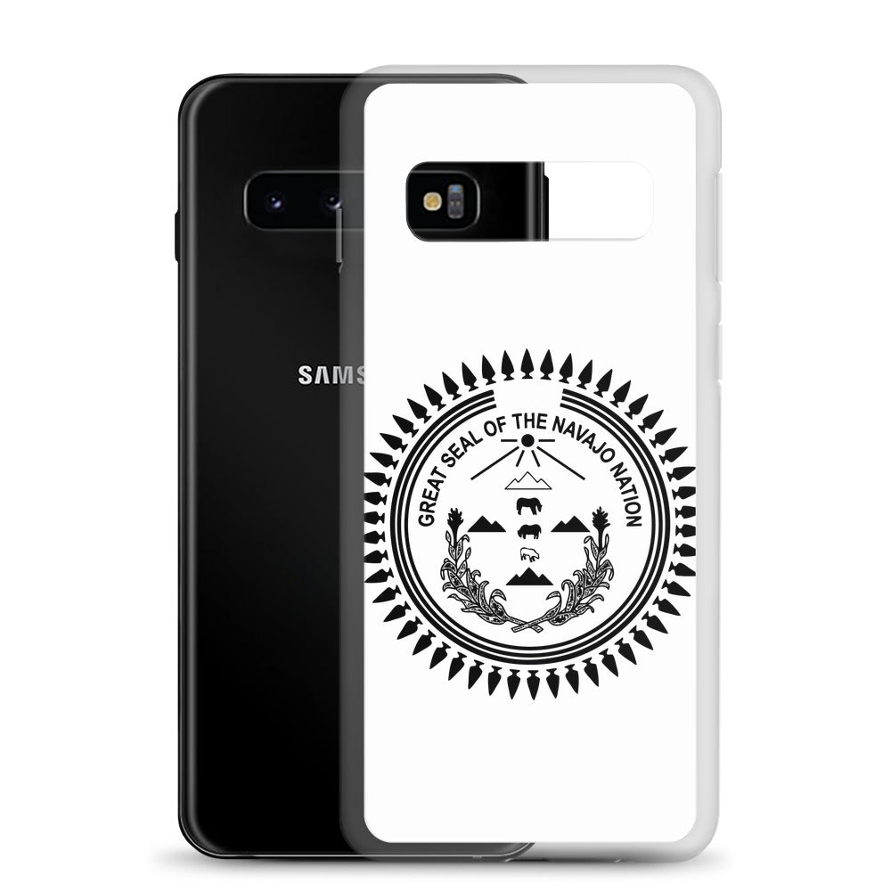 Black Navajo Nation Seal Samsung Phone Case