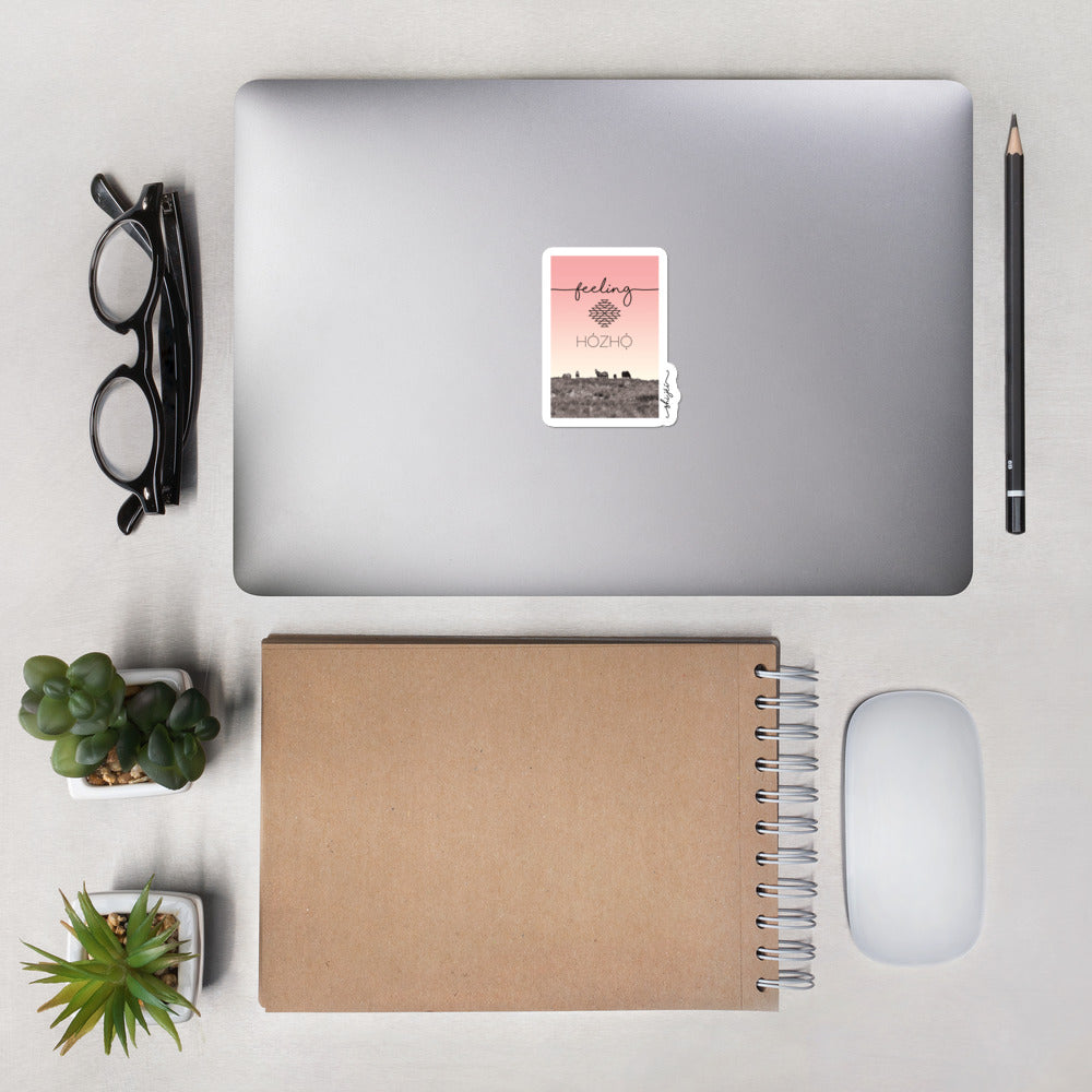 Feeling Hozho Sticker