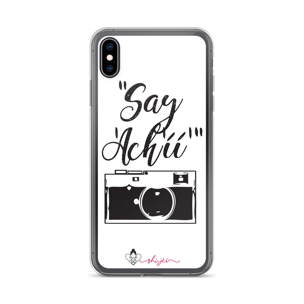 Say Achii iPhone Case
