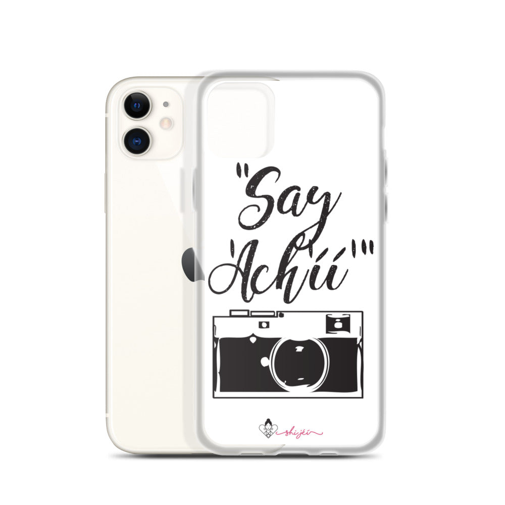 Say Achii iPhone Case