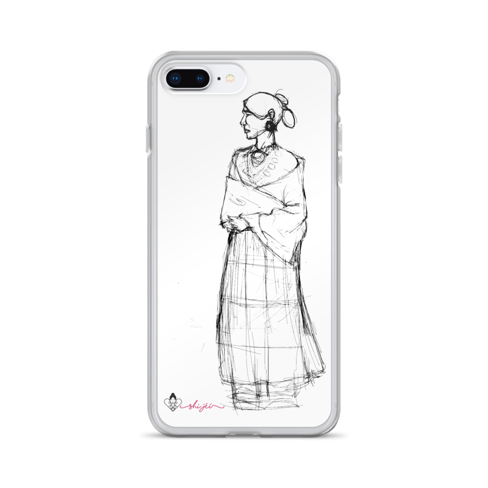 Navajo Woman iPhone Case