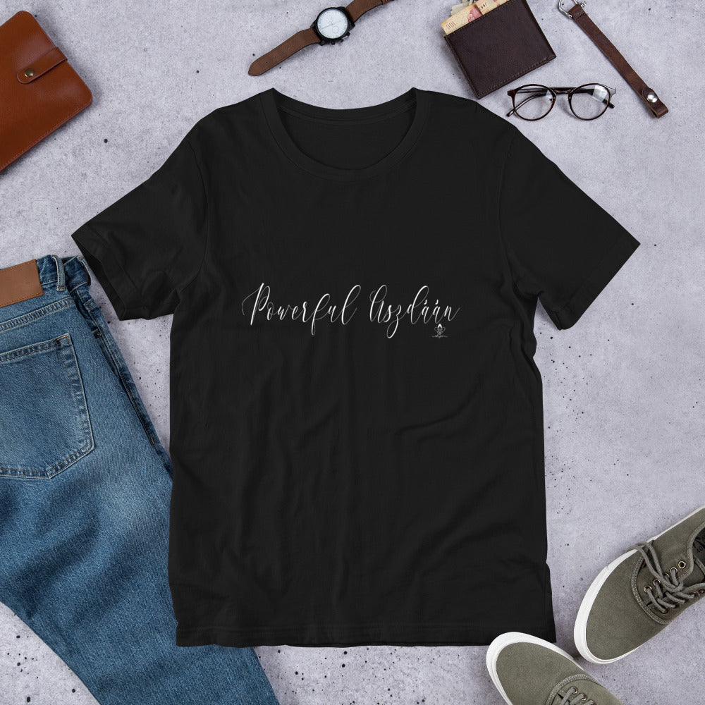 Handwritten Powerful Asdzáán Tee