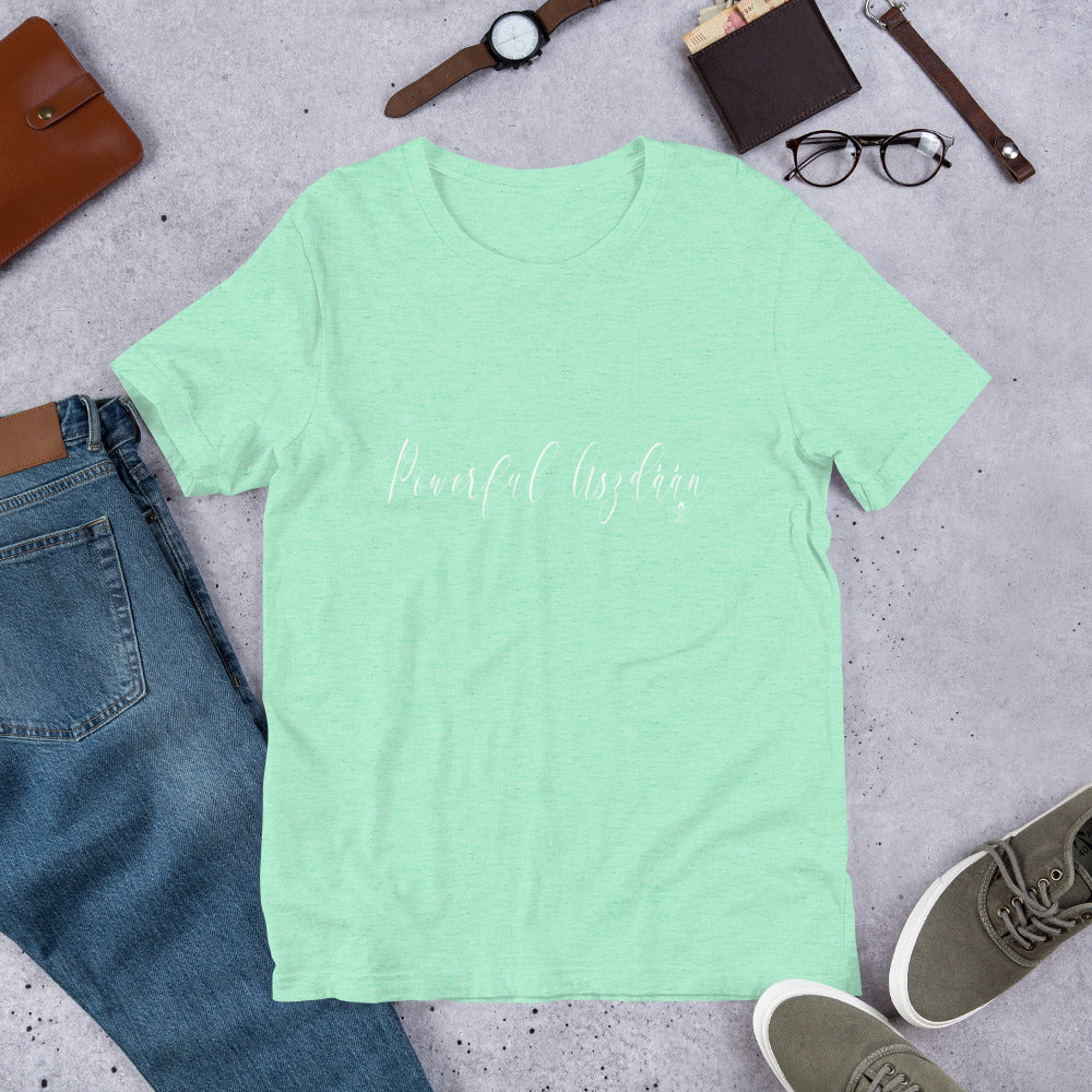 Handwritten Powerful Asdzáán Tee