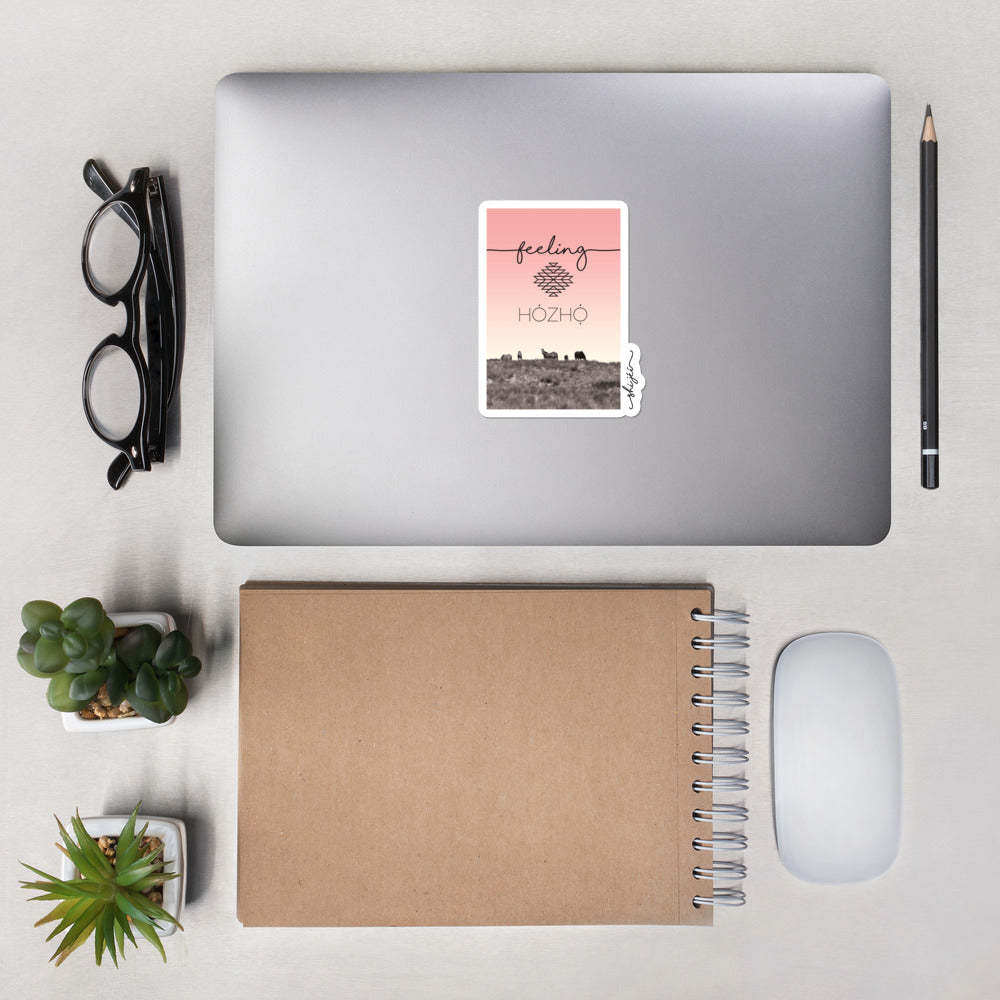 Feeling Hozho Sticker