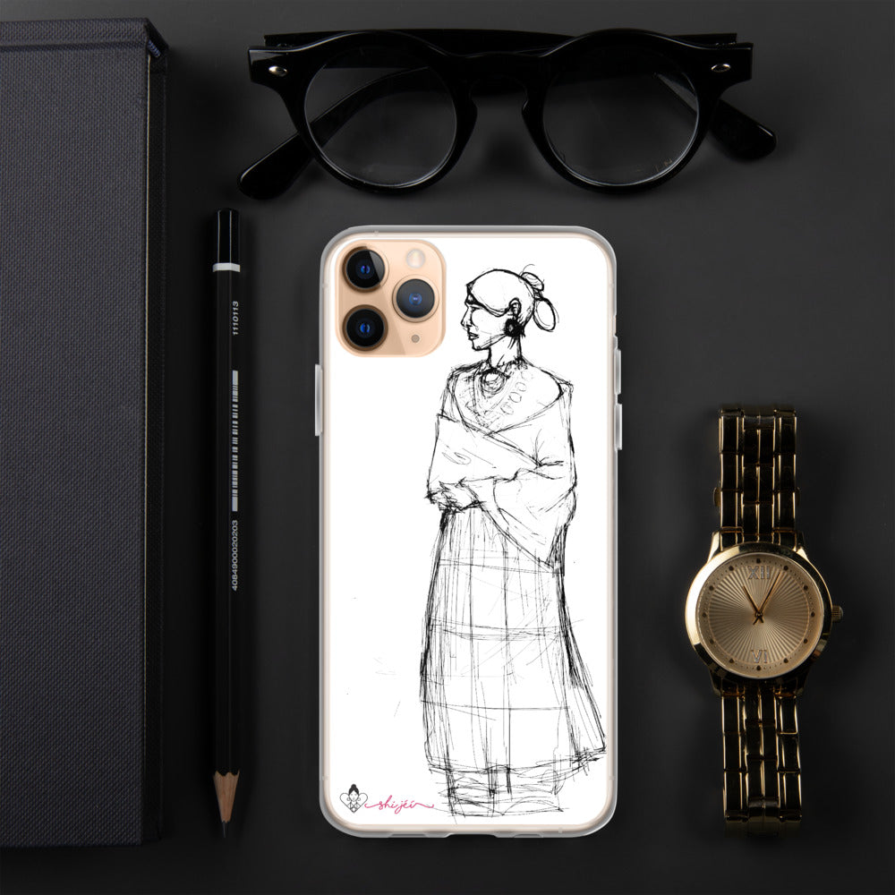 Navajo Woman iPhone Case
