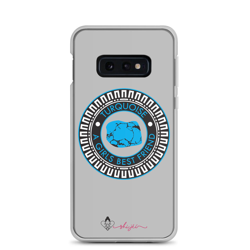 Turquoise is a Girl's Best Friend Samsung Case