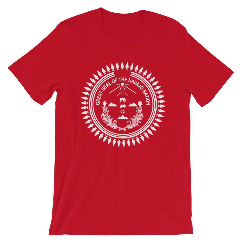 White Navajo Nation Seal Tee